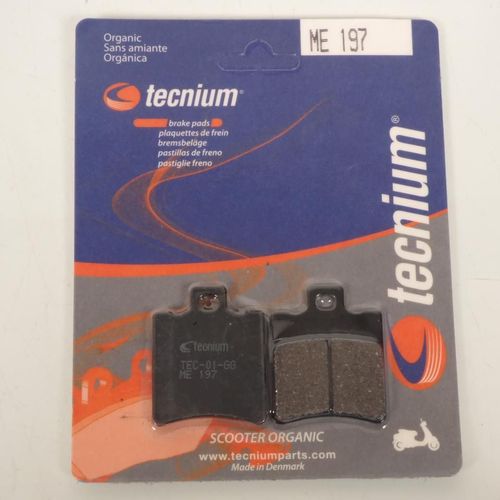 Plaquette De Frein Tecnium Pour Scooter Gilera 50 Ice 2002-2004 Av Neuf