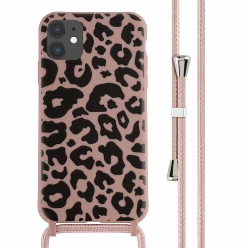 Imoshion Coque Design En Silicone Avec Cordon Iphone 11 Animal Pink