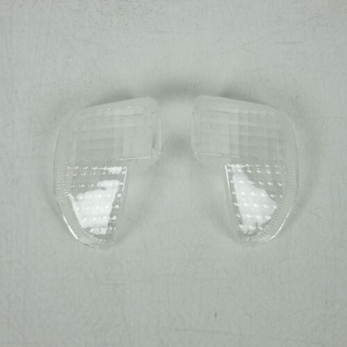 Paire Cabochon Clignotant Ar Translucide Pour Scooter Mbk 50 Booster Neuf