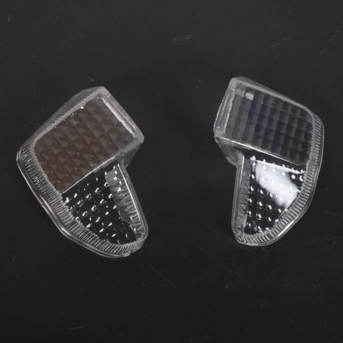 Paire De Cabochon De Clignotant Arrière Pour Scooter Yamaha 50 Bws 1999 À 2002 Neuf