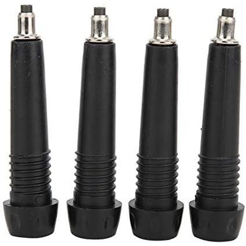 Embouts De Bâtons De Randonnée, 4 Embouts De Rechange Pour Bâtons De Randonnée En Acier Au Carbone Tungstène, Embouts De Rechange Portables Alpenstock Pour Bâtons De Randonnée