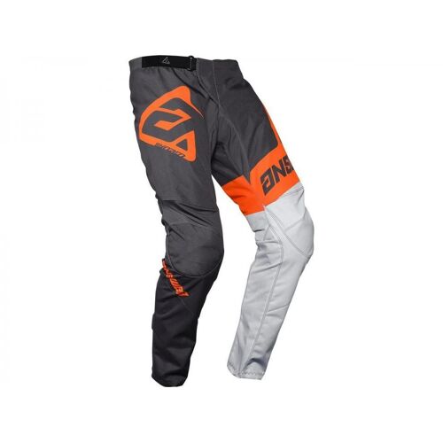 Pantalon Pour Moto Cross Taille 38 Answer Syncron Voyd Charcoal Noir Et Orange Neuf