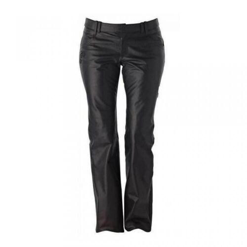 Pantalon Moto Route Ixon Rubis Cuir Noir Taille 38 Pour Femme Taille M Lady Neuf