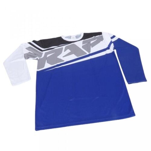 Maillot Tee Shirt De Pour Moto Cross Enduro Taille Xl 42 Jersey Trap Man Blue Indigo