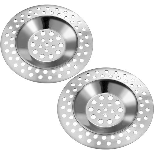 Pack en Acier Inoxydable Évier de Cuisine Passoire, d'un Évier de Cuisine Grille du Filtre de la Douche pour la Cuisine, la salle de Bain Lavabo, Anti-obstruction de Filtre