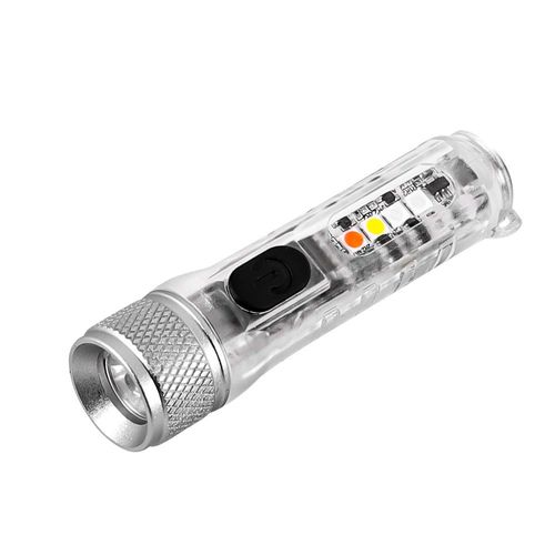 Mini Lampe De Poche Tactique Led Rechargeable Par Usb, Super Lumineux, 11 Modes D'éclairage, Résistant À L'eau Ip65, Idéal Pour Le Camping, La Randonnée Et La Chasse (Fluorescence).