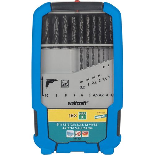 lbgwp60-7103000 Coffret L-16 Forets Pour Métal R Ø 1-10
