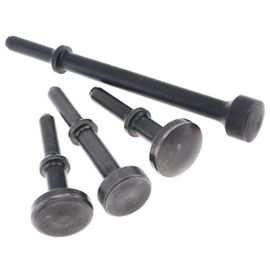 lbgwp60-Lot De 4 Têtes De Marteau Pneumatique En Acier Dur Solide Pour Enlever Les Coups Et La Rouille