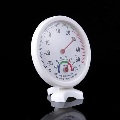 Thermomètre intérieur Hygromètre Analogue d\'intérieur TH108 décor maison