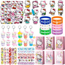 Pinata Filler Hello Kitty Cadeau Anniversaire Enfants Invites Jouet Pinata Assortiment Accessoire Gadgets Hello Kitty