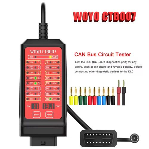 Obd Ctb007 12v 24v Can Testeur De Bus Can Testeur De Circuit