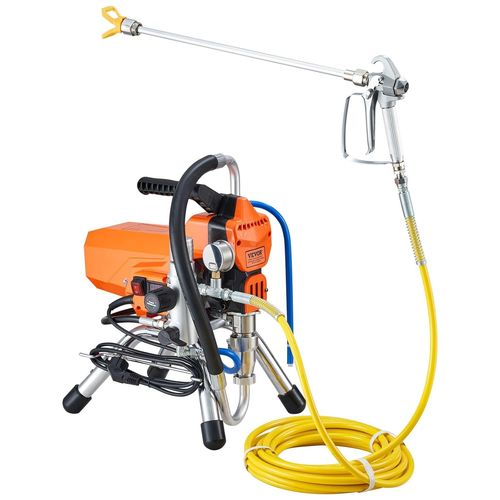 CHECARZHN--NO1-Système De Peinture Par Pulvérisation 2000 W, Pulvérisateur Sans Air Avec Tuyau Haute Pression, Pistolet De Peinture Mural 3000 Psi, Pour Peinture À Base D'Eau D'Huile Intérieure Extér
