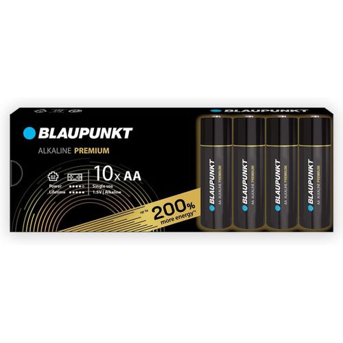 Aa Piles Alcalines Premium, Paquet De 10, Idéales Pour Les Contrôleurs De Jeux Et Les Jouets, Lr6bpr/10cb