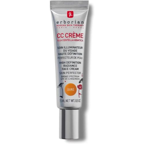 Crème Centella Asiatica Erborian 15ml - Soin Illuminateur Visage Spf 25 