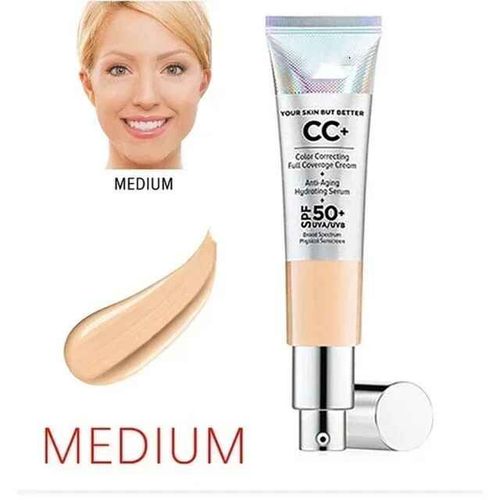 C'est Votre Peau Mais Meilleure Cc Illumination Couleur Correction Crème À Couverture Complète Spf 32 Ml Cc Crème Buik #A 