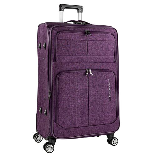 Valise Souple À Roulettes Valise Souple Tissu 4 Roues Valise Grande Taille XXL Valise Souple Grand Volume Valise Soute Grande Valise Avec Serrure À Combinaison