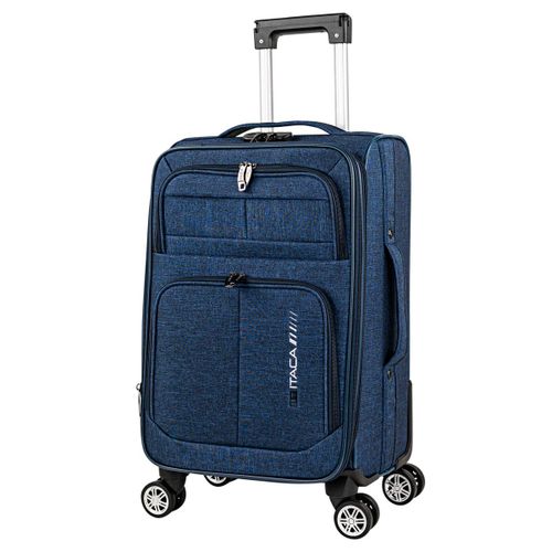Valise Cabine 55X40X20 Légère Et Résistante Bagage Cabine Idéal Pour Voyages Courts Valise Cabine Tissu Souple 4 Roues Pivotantes Compatible Ryanair