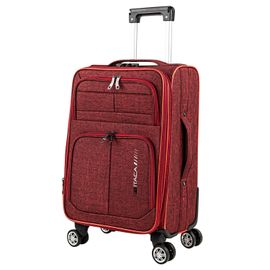 Valise Cabine 55X40X20 Légère Et Résistante Bagage Cabine Idéal Pour Voyages Courts Valise Cabine Tissu Souple 4 Roues Pivotantes Compatible Ryanair