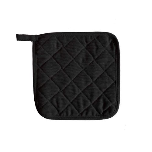 Manique 20x20 Cm Panama Anthracite, Par Soleil D'ocre