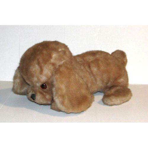 peluche chien nounours vintage 34 cm
