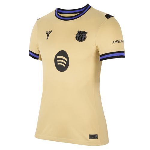 Maillot De Foot Replica Kobe Dri-Fit Fc Barcelona 2025/26 Stadium Extérieur Pour Femme - Marron