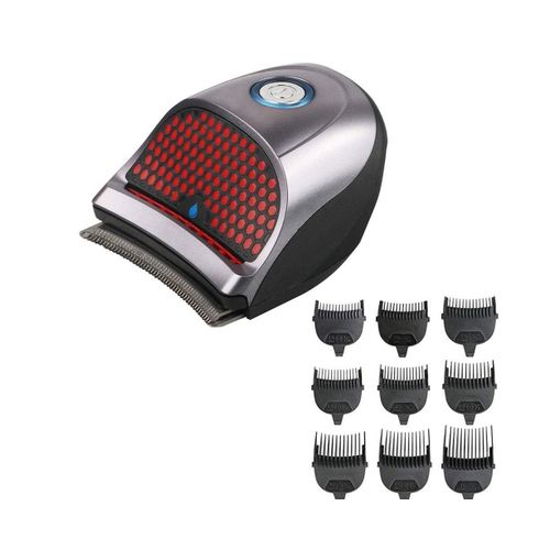 Kit De Tondeuse À Cheveux Ergonomique Rechargeable Par Usb Pour Homme ¿ Étanche, Charge Rapide, 9 Peignes Pour Une Coupe Facile