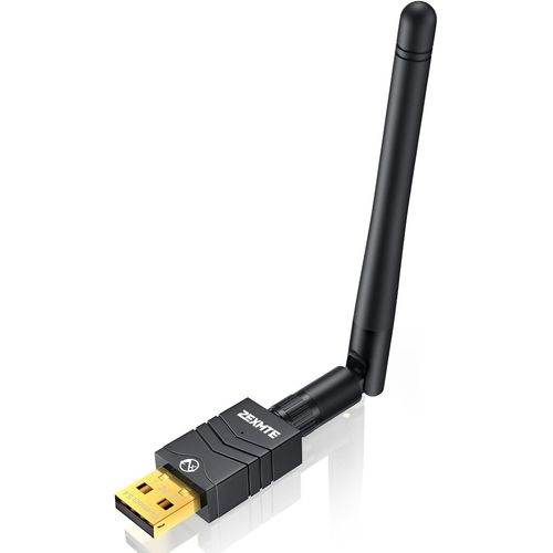 SUBZONAL-Adaptateur USB Bluetooth 5.1 Longue portée, Adaptateur dongle Bluetooth pour PC, émetteur-récepteur Bluetooth Compatible avec Win 11/10/7, adapté au Bureau, à la Souris, au Clavier, à l'orei
