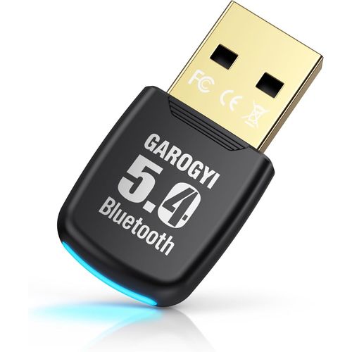 Bluetooth 5.4 Mini Pro Dongle Bluetooth Stick Usb Adapter For Pc, Low Latency For Keyboard Mouse Headset Gamepad Speaker Earphones, Compatible With Windows 11/10/8.1/7