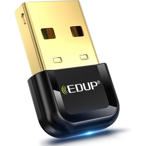lbgwp60-Adaptateur Usb Bluetooth Pour Pc, Bt 5.3 Dongle Bluetooth Pr En Charge Windows 11/10/8.1 Plug And Play Pour Ordinateur De Bureau, Ordinateur Portable (Marron)