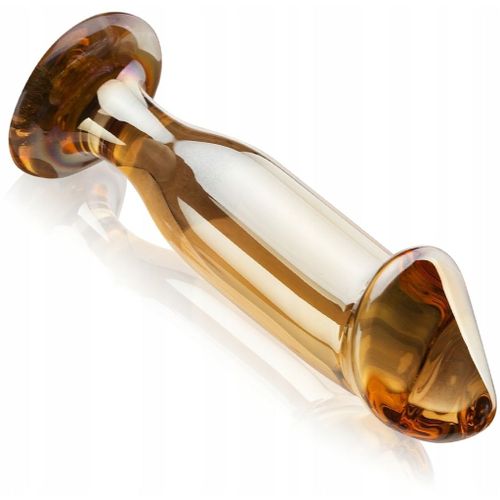 Glass Penis Anal Plug Sex Anal Plug Avec Verre