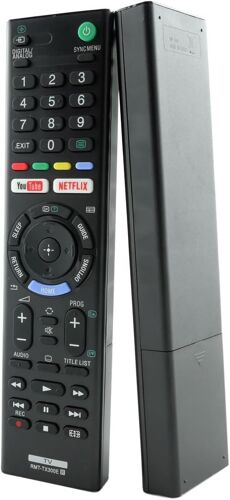 Télécommande De Remplacement Universelle | Compatible Avec Sony Rmt-Tx300E, 1-493-314-11 | Téléviseur Projecteur Télécommande Hifi | 149331411, Kd43X7000E, Kd-43X7000E, Kd43X7000F, Kd43X720E,