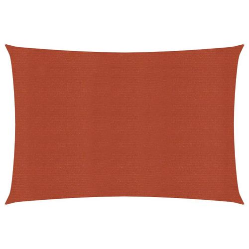 Vidaxl Voile D'ombrage 160 G/M² Terre Cuite 2,5x3,5 M Pehd