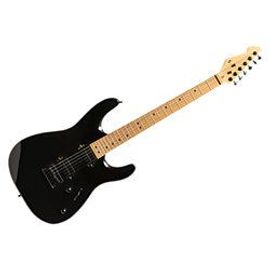 Stagg Sem-Two H Bk - Guitare Électrique Série Metal Corps Acajou Masif - Noire