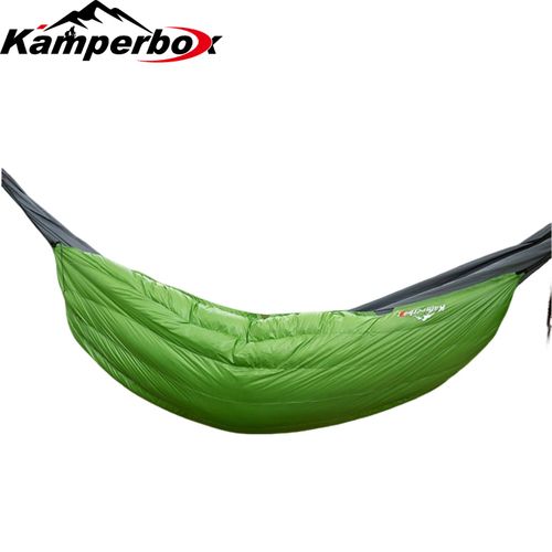 Sac De Couchage Polyvalent Pour Hamac Kamperbox-  Couverture Hamac À Remplissage Hybride - Équipement De Camping Chaud Uq-Green