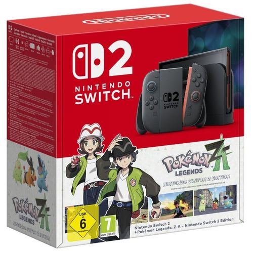 Console Nintendo Switch 2 + Jeu Légendes Pokémon Z-A