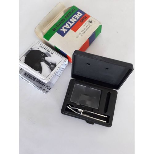 ASAHI PENTAX FOCUSING SCREEN C1 pour MX verre de visée