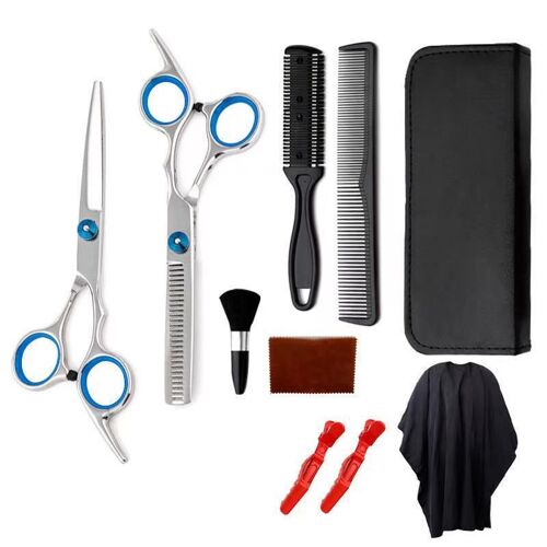 Kit De Ciseaux De Coupe De Cheveux 10 Pièces 