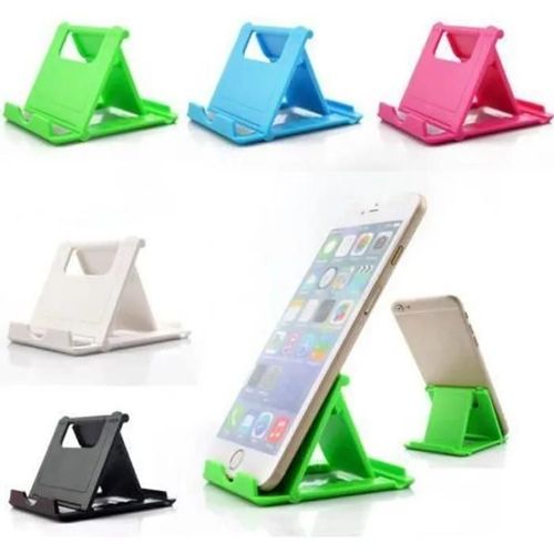 support tablette noir pliable et réglable pour mobile et tablette universel