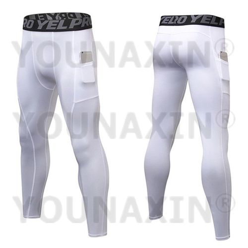 Pantalon De Sport De Compression Serré Avec Poche Pour Homme,Leggings D'entraînement,Yoga,Fitness,Entraînement,Séchage Rapide,S,M,L,Xl,2xl,3xl
