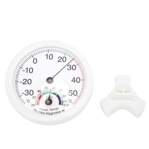 Ménage intérieur haute précision température humidité mètre thermomètre hygromètre outil de mesure TH108 blanc