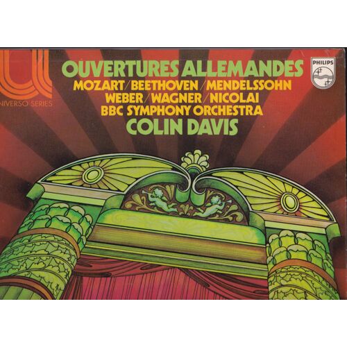 Ouvertures Allemandes , Mozart, Beethoven, Mendelssohn, Weber, Wagner, Nicolai