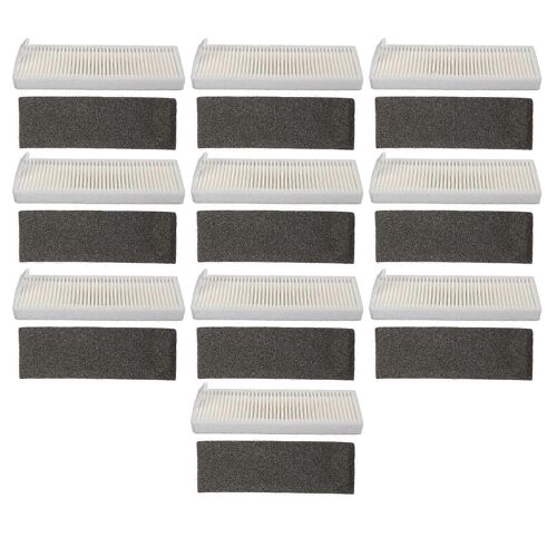 10PCS robot aspirateur filtre pièces filtre à air à particules à haute efficacité pour Tikom G8000 G8000 Pro pour Honiture G20 G20 Pro pour Laresar Evol 3