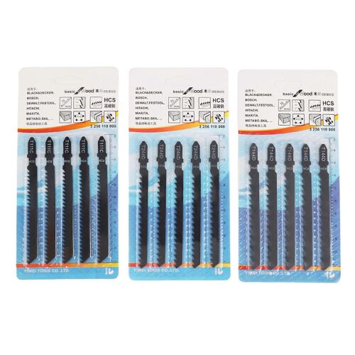 Lames de scie alternative 15PCS Lames de scie alternative en acier à haute teneur en carbone pour l'élagage du bois de voiture de fenêtre