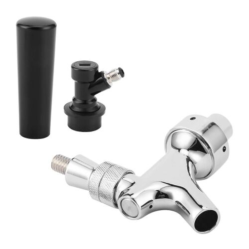 Robinet De Robinet De Fût De Bière En Acier Inoxydable Avec Déconnexion De Verrouillage À Bille Pour Accessoire De Brassage