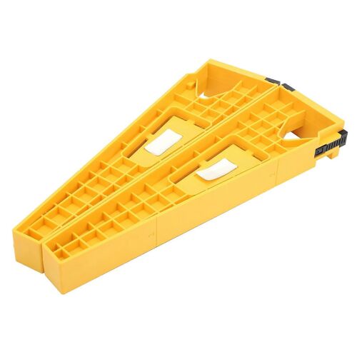 2pcs Tiroir Positionnement Support Piste Auxiliaire Installation Main-D'?Uvreoutil D'économie Pour Armoires Tiroirs