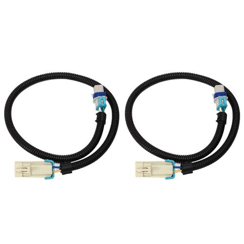2pcs 24in O2 Capteur En-Tête Extension Faisceau De Câble De Remplacement Pour Corvette Ls1 Ls6 2004