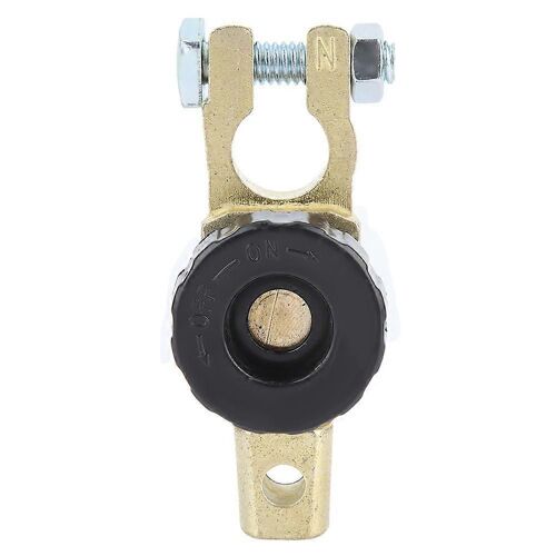 Voiture Auto Batterie Lien Terminal Bouton Type Interrupteur Coupure Maître Sectionneur Isolateur (Noir)
