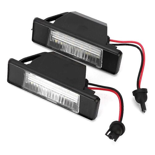 2pcs Voiture Smd 18 Led Plaque D'immatriculation Lumière Adapté Pour Pathfinder R51 02/2005-08/2010