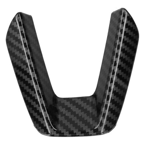 Volant De Voiture Garniture De Garniture Autocollant Intérieur Moulure Adaptée Pour Mazda 3 Axela / Cx-4 / Cx-5style En Fibre De Carbone Noir Brillant