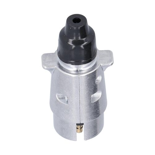 7 Broches Électrique De Prise De Remorque Interface De Camion Rv Prise De Cordon D'alimentation Étanche 12vdc Argent Pour Voitures Européennes
